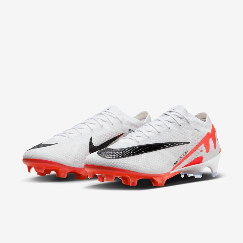 Nike Mercurial Vapor 15 Elite FG - Trắng đỏ - DJ4978-600